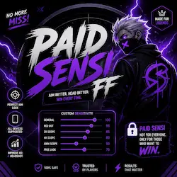 Paid Sensi FF